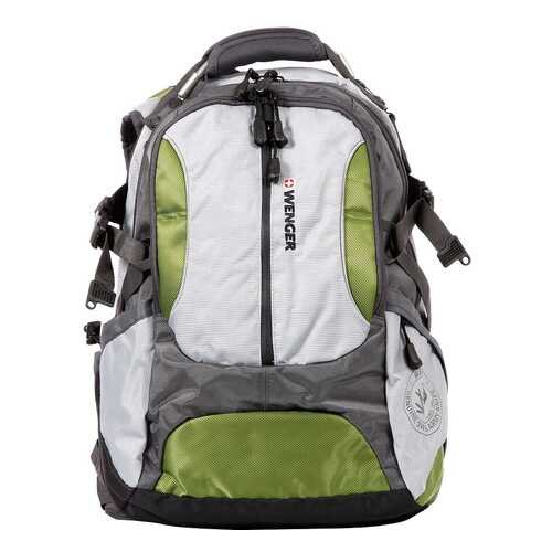 Рюкзак Wenger Large Volume Daypack зеленый/серый 35 л в Тезенис