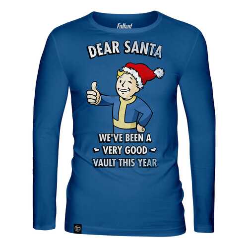 Лонгслив мужской Good Loot Fallout X-mas синий XL в Тезенис