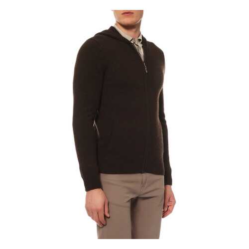 Кардиган мужской Mir cashmere YME16-025 коричневый 5XL RU в Тезенис