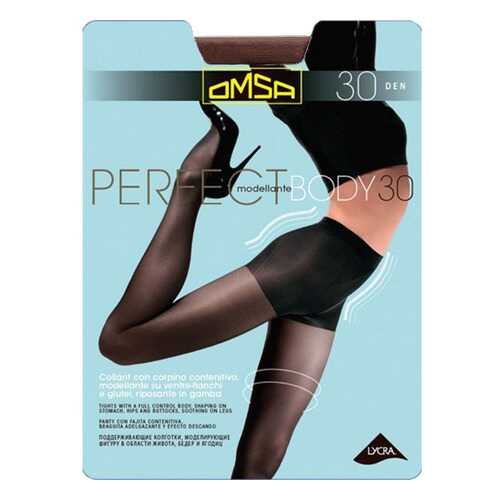 Колготки Omsa PERFECT BODY 30 / Cappuccino (Шоколад) / 4 (L) в Тезенис