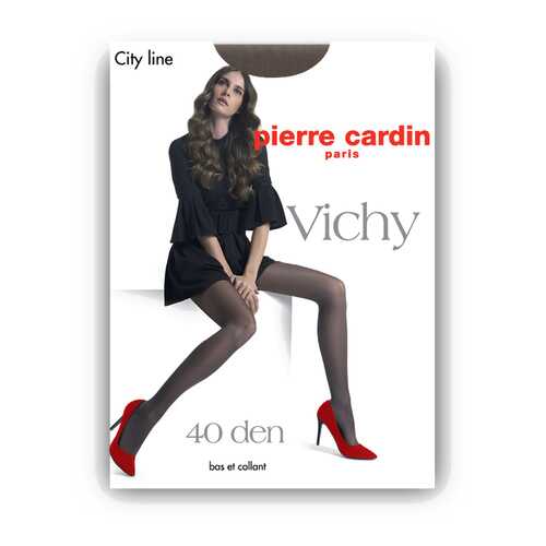 Колготки женские Pierre Cardin VICHY 40 серо-телесные 2 (S) в Тезенис