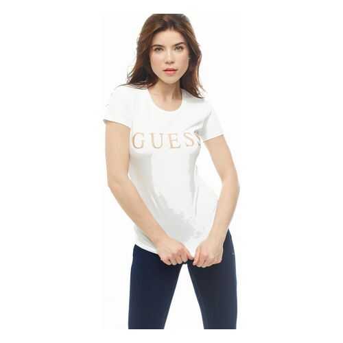 Футболка женская Guess W0YI0L-J1300 белая M в Тезенис