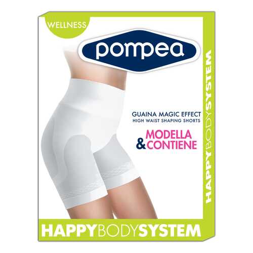 Шорты женские Pompea GUAINA MAGIC EFFECT белые S/M в Тезенис